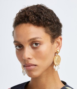 Oscar de la Renta,奢侈品,耳环配饰,精致高级