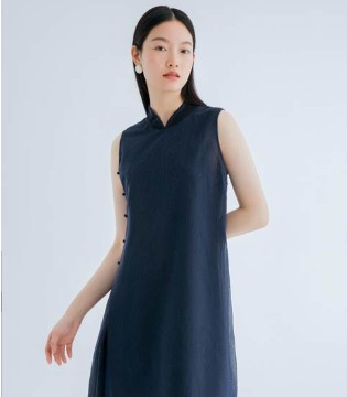 安瑞井 ,时尚女装,无袖连衣裙