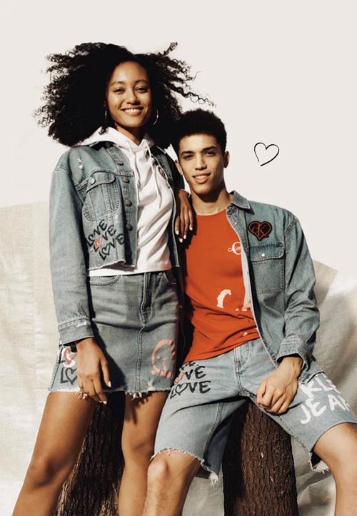 Calvin Klein,牛仔衣,内衣