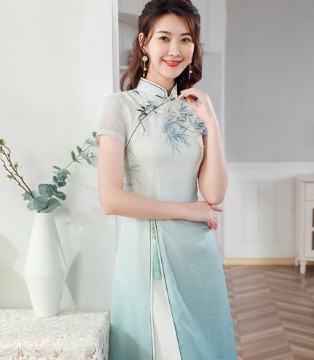 唐雅阁,女装,改良旗袍