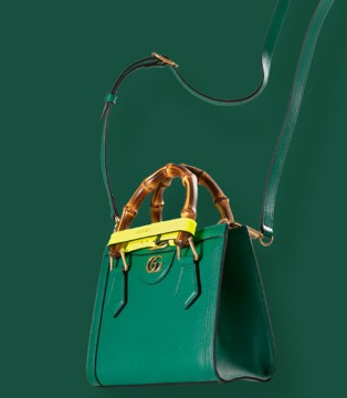 Gucci,古驰,竹节手袋