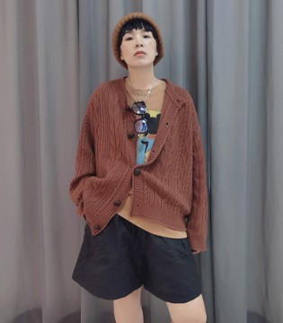 氏伽服饰,针织开衫,女装