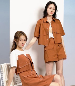璞秀,女装,橙色系