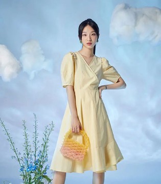 轩日,连衣裙,淑女风