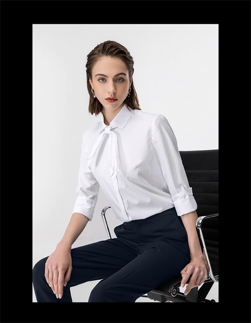 G2000女装通勤穿搭 打工人的百变衬衫look