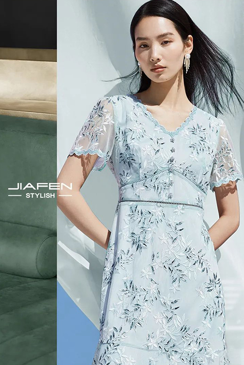 JIAfedN STYLISH 只此青绿 清爽一夏