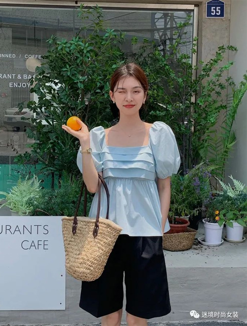 迷境女装 女孩的裙摆撑得起所有温柔和盛夏
