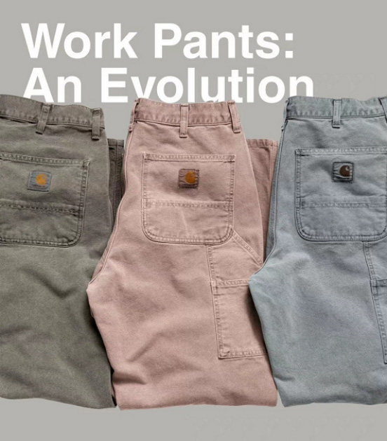 有打工魂的裤子 Carhartt WIP推出2022秋冬系列工作裤