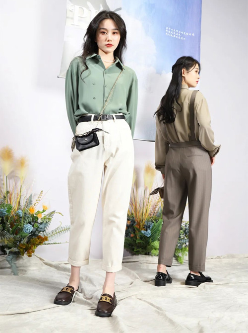 PUXIU璞秀女装 人间朝暮 叶落惊秋