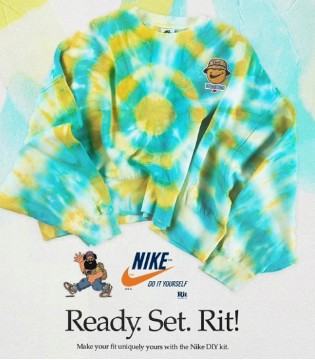 秋天的�Y物 Nike x Rit Dye推出�l衣扎染套�b