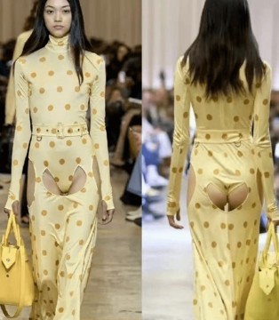 Burberry,23春夏,“开裆裤”设计