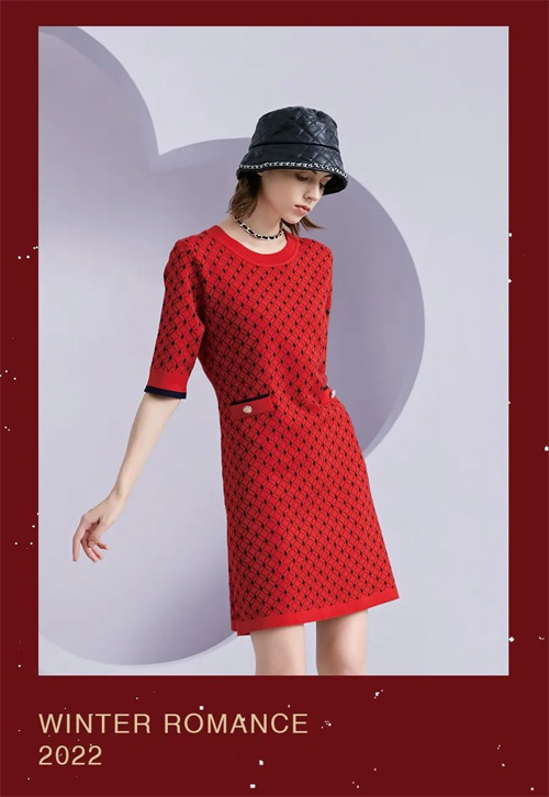 若岚菲 换上节日新装 点亮美丽“红”色LOOK！