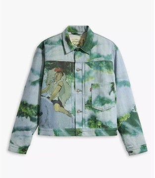 李维斯,Levi's,合作款,《幽灵公主》
