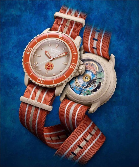 SWATCH斯沃琪 X BLANCPAIN瑞士宝珀腕表新合作款