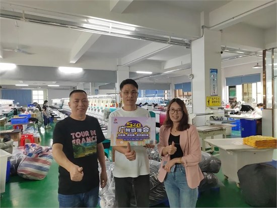 市场走访 走进中山绣花工厂 了解市场新动向