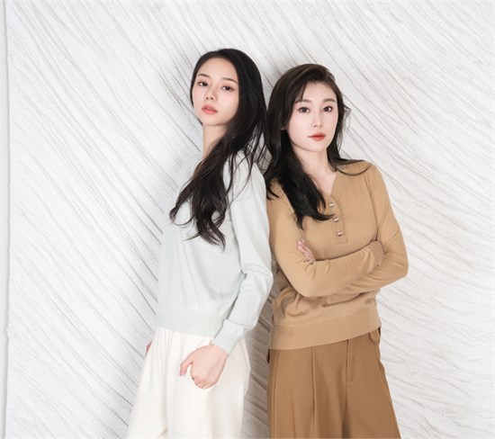 欧林雅 简约时髦家居服套装 入秋必备