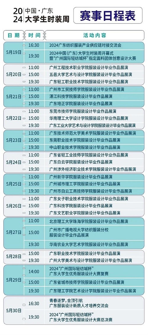 以“新”为始 向“质”而行丨2024中国（广东）大学生时装周启幕