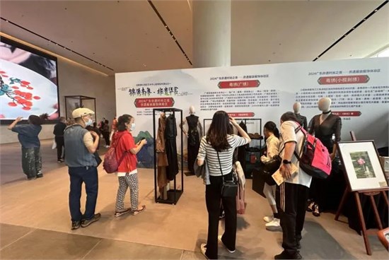 锦绣南粤 非遗华赏 广州纺校参展2024广东非遗时尚之夜
