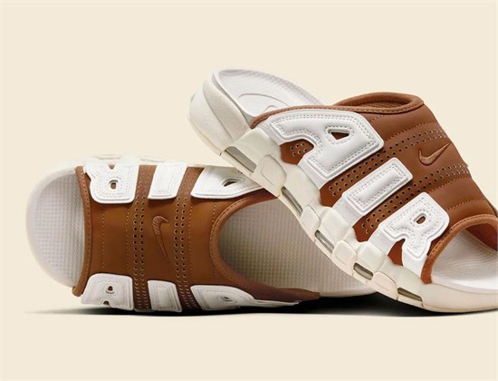 Nike Air More Uptempo Slide拖鞋全新“奥运”配色正式登场