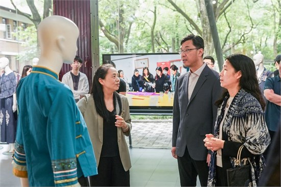 赓续传统 顾盼生辉——东华大学非遗研培十期成果展开幕