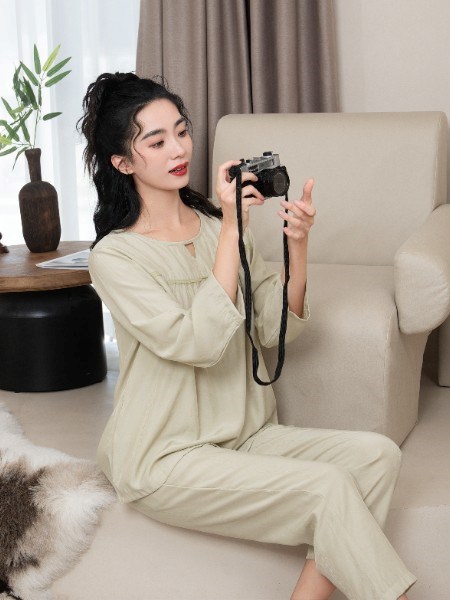 欧林雅居家服 清新舒适 简约而不失俏皮