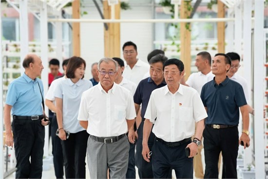中国老教授协会领导一行莅临我校调研交流