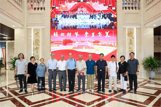 中国老教授协会领导一行莅临我校调研交流