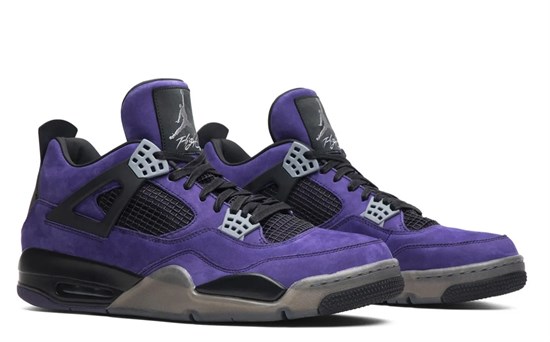 Travis Scott x Air Jordan 4 “Purple” 亲友版本或将公开市售