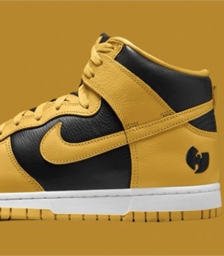 Nike Dunk High “Wu-Tang Clan” 正式发售 黑黄配色溢价严重