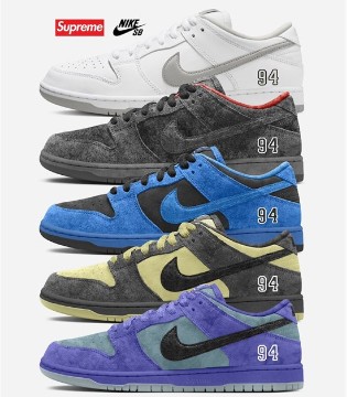 Supreme x Nike SB Dunk Low 新配色系列即将登场