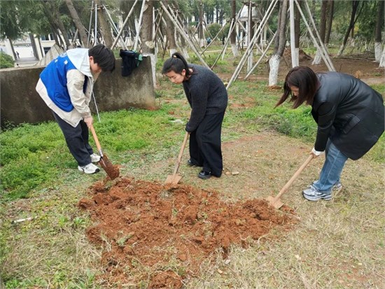 江西服装学院：“植”此青绿 江服同行