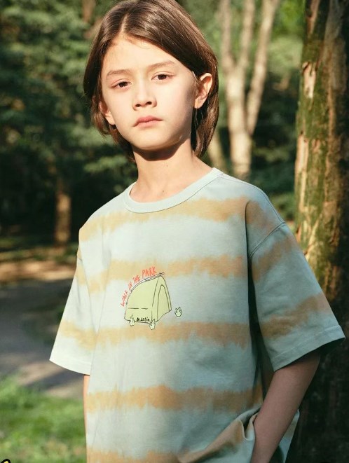 马拉丁T恤 简洁休闲 绘就童年斑斓画卷