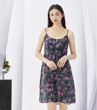 夏日居家 穿宽画新品家居服 简约休闲