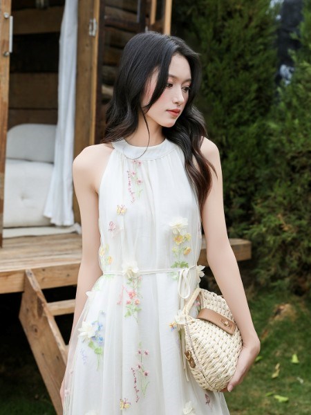 OR.Kart夏季新品 浪漫長(zhǎng)裙柔美文藝