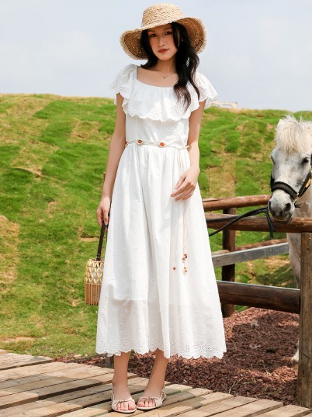 OR.Kart夏季新品 浪漫長(zhǎng)裙柔美文藝