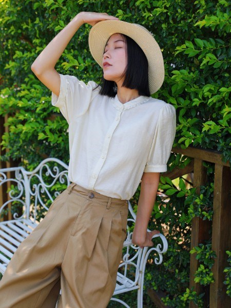 榮子原創(chuàng)女裝 詩(shī)意棉麻間 感受生活平淡自然