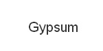 Gypsum