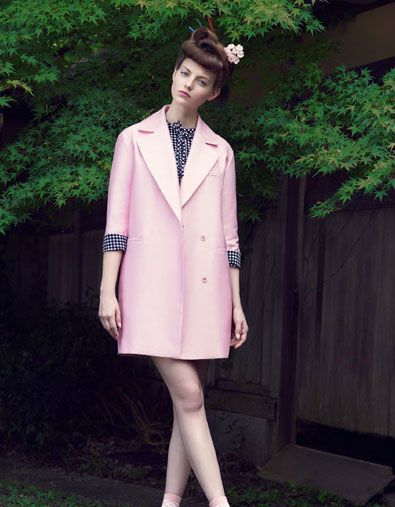 红袖女装2015春夏新品广告大片时尚系列_367