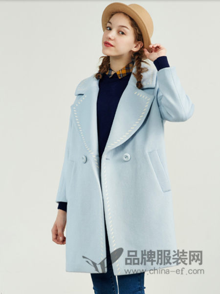 秋季服装新款女装风衣_永红服装女装风衣(2)