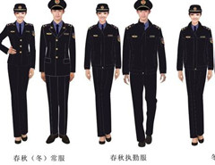 21式新城管标志服装定制城市制服