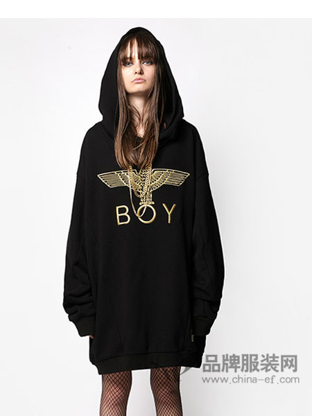 Boy London女装女加绒运动休闲开衫夹卫衣-品牌服装网移动端服饰新品图库