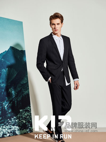 KIR男装男装时尚正装商务西装外套