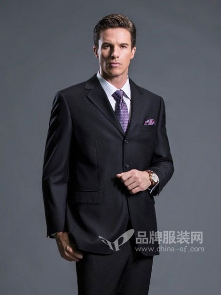 胜龙男装修身职业正装商务休闲西装套装礼服