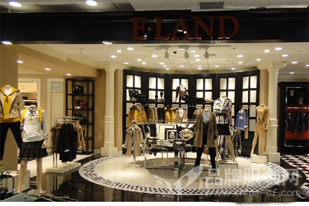 依戀eland店鋪展示