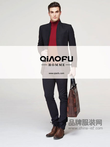 乔夫男装时尚商务西装外套