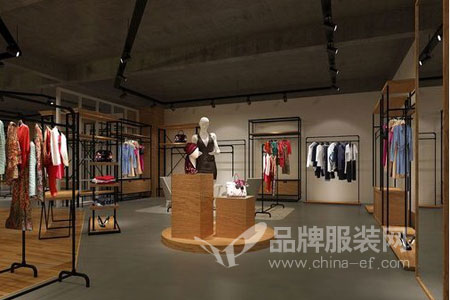 北京惠品名品折扣女装店铺展示