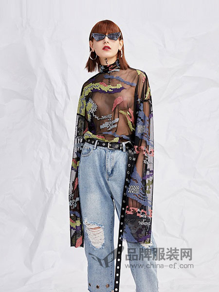 有瘾女装2018春夏飘带韩版超薄短款棒球反光丝外套