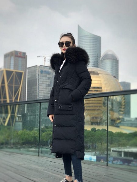 哈祥喜羽绒服女装2018冬季新品-北京惠品