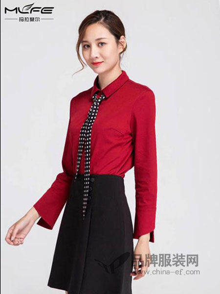 玛拉斐尔女装2018秋季新款韩版修身显瘦百搭超仙长袖立领打底衫