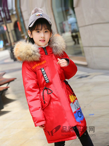 dishion的纯童装2018秋冬新款韩版童装女大童女孩外套